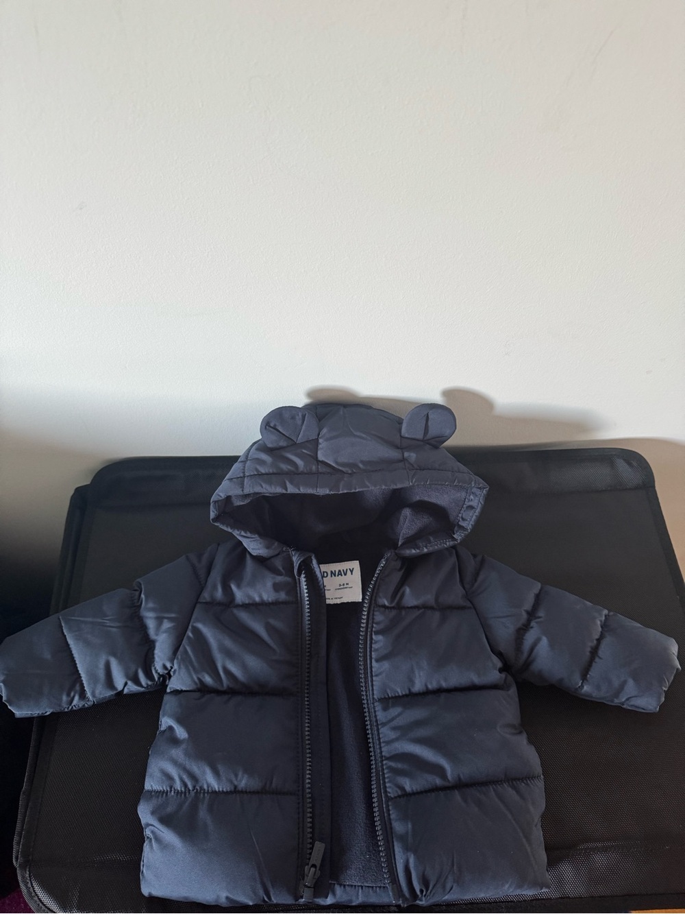 OLD NAVY - Baby Puffer Jacket with Bear-Ear Hood -